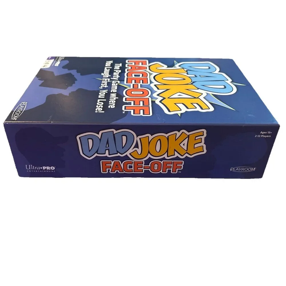 Ultra Pro 2018 Dad Joke Face Off Card Game Ages 13+ 2-12 Players COMPLETE